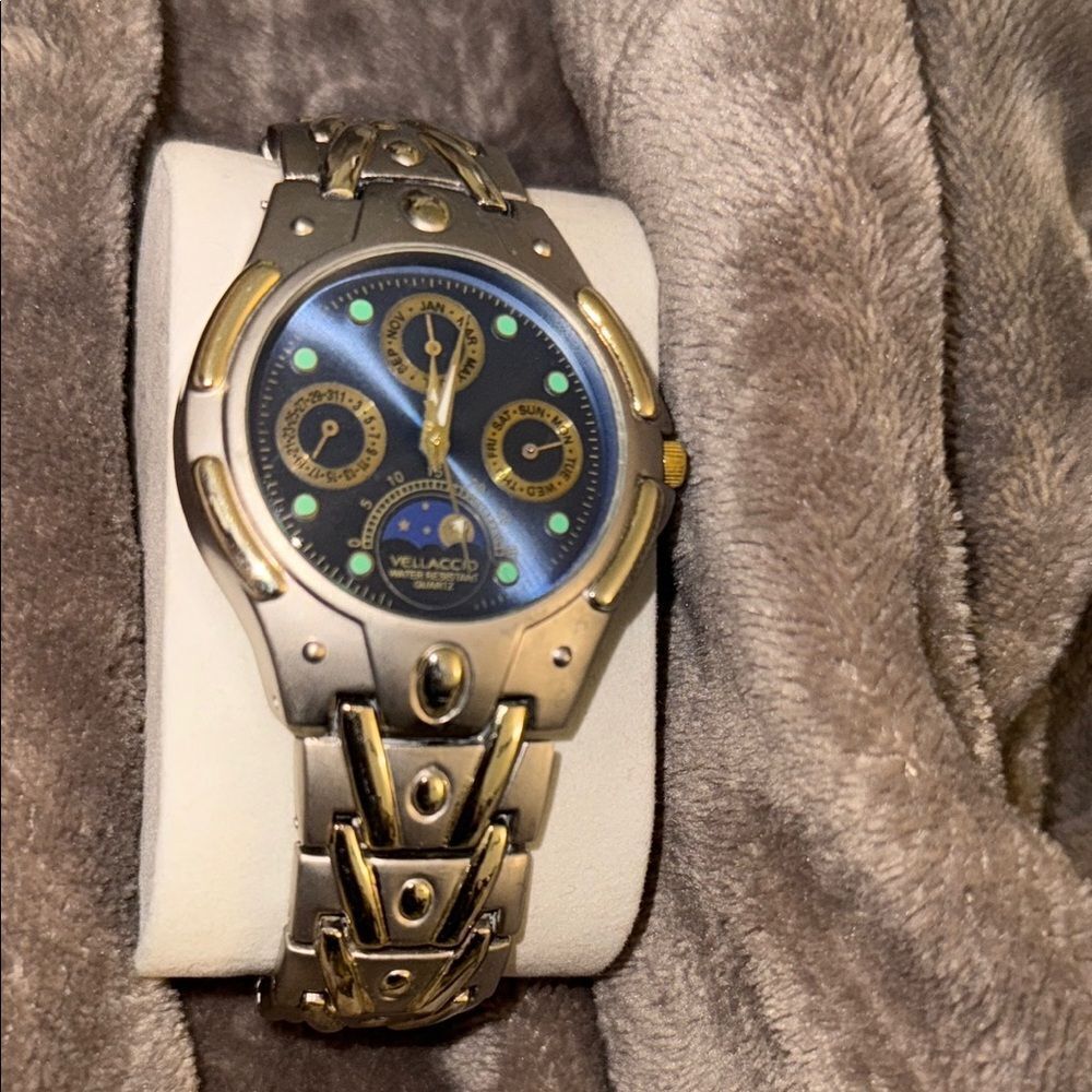 Vellaccio Gold Silver Two-Tone Watch